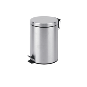 Thùng rác inox đạp chân tròn 5L