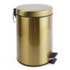 Thùng rác inox đạp chân tròn 12L