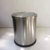 Thùng rác Inox nắp lật Ø25