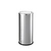 Thùng rác inox tròn nắp lật Ø48